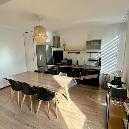 Daire Charmant Appartement Mulhouse *